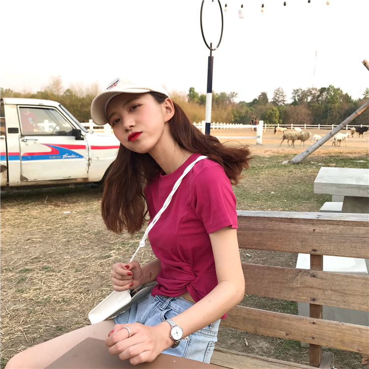 FF-206 Casual Top Red