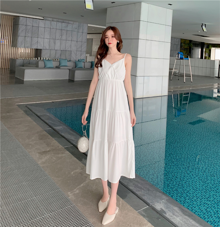 FF-208 Pretty Dress White