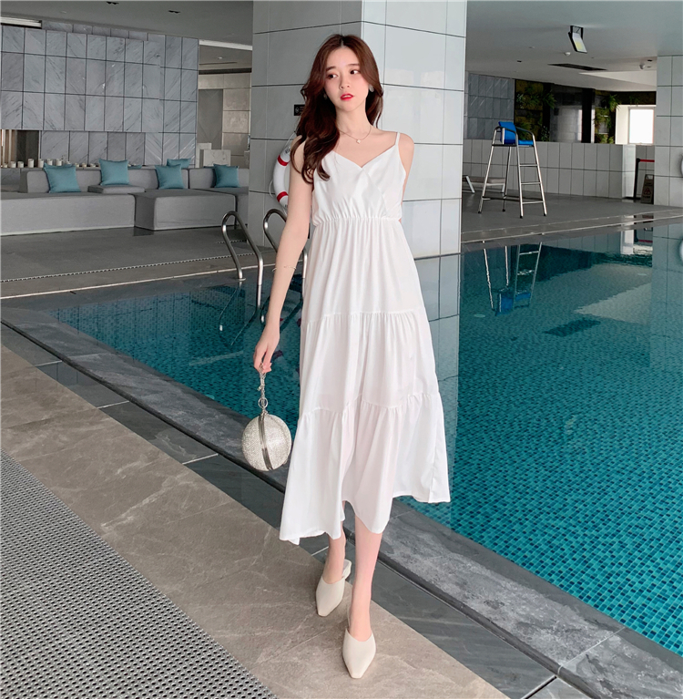 FF-208 Pretty Dress White