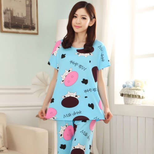 FG002 Fashion Sleepwear Set Blue