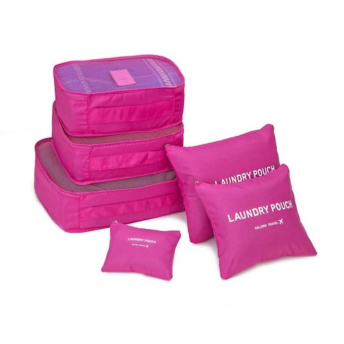 FG006 6in1 Travel Organizer Rosered