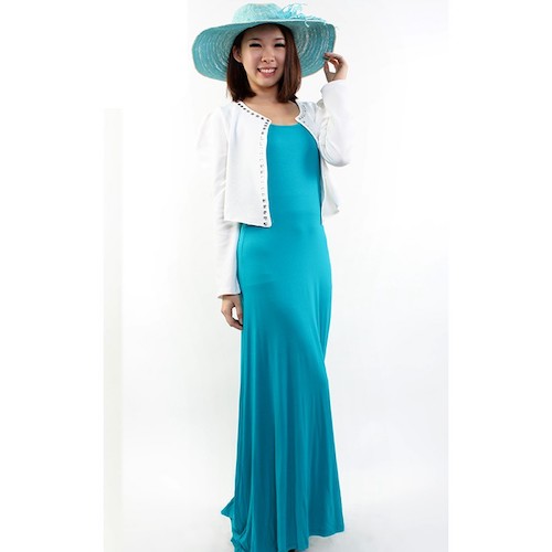 MH141 Trendy Cardigan White