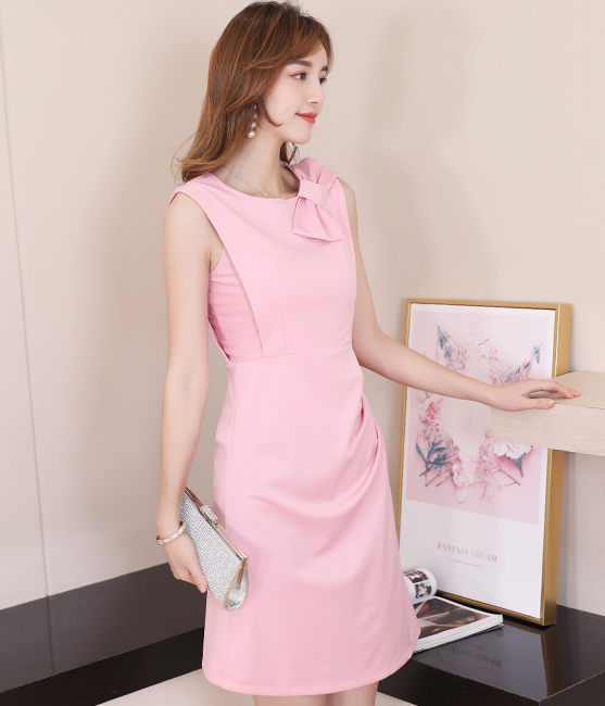 ST-692 Trendy Dress Pink