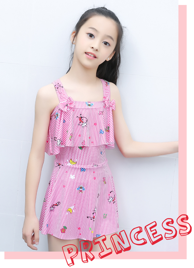 ST-693 Kids Swimwear Pink
