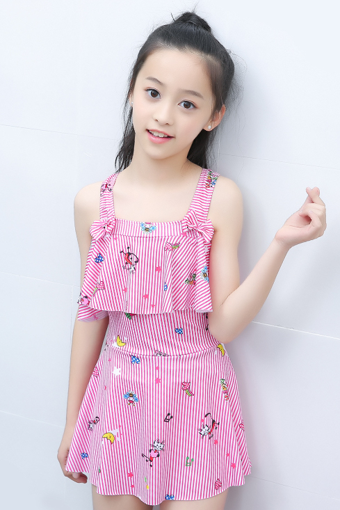 ST-693 Kids Swimwear Pink