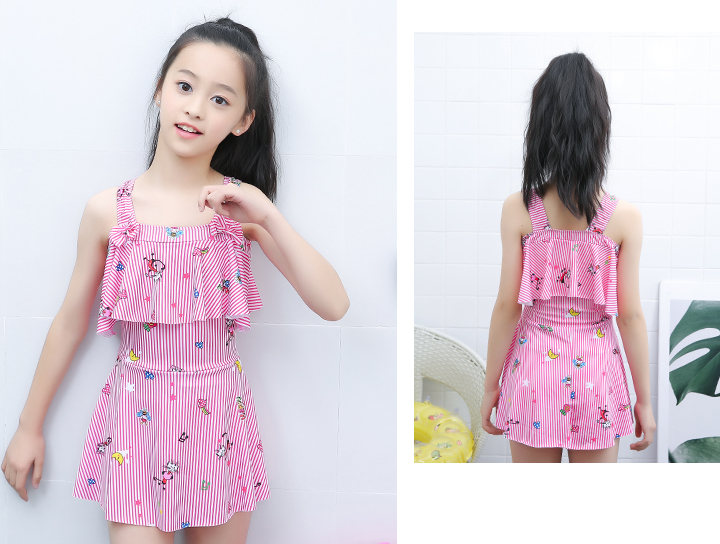 ST-693 Kids Swimwear Pink