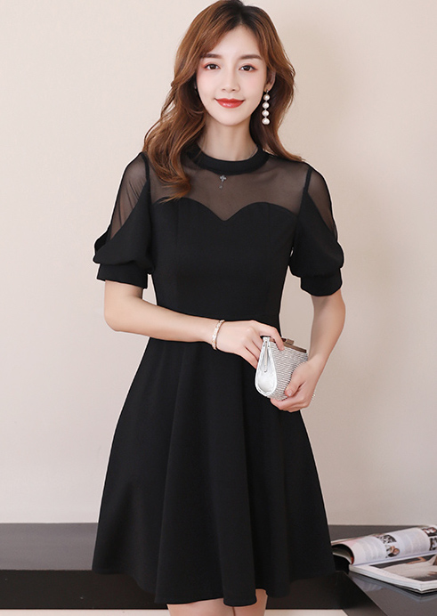 ST-696 Lovely Dress Black