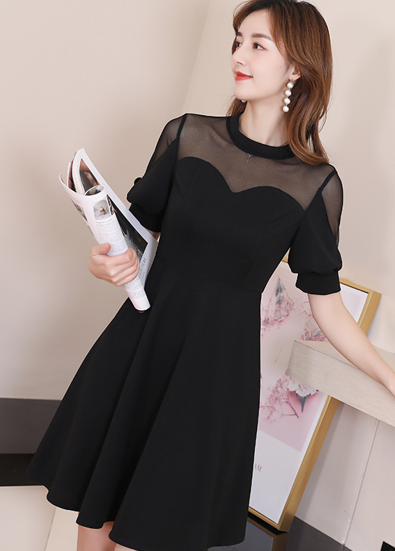 ST-696 Lovely Dress Black