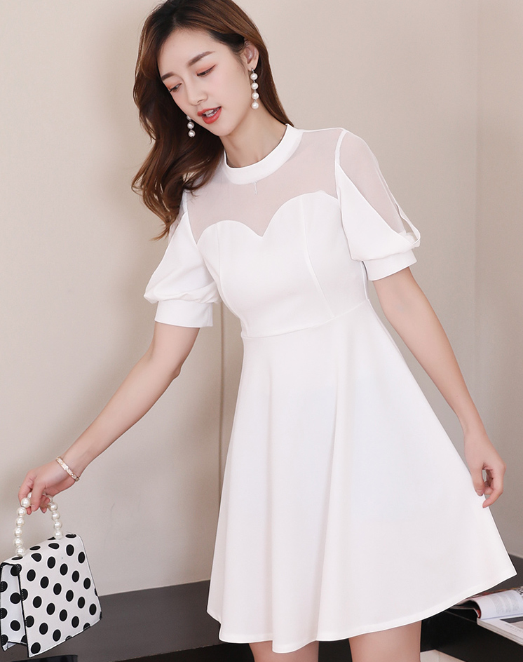 ST-696 Lovely Dress White