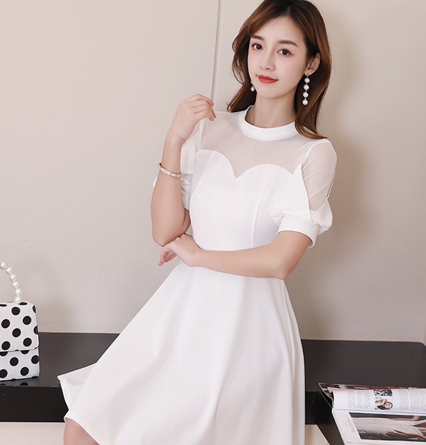 ST-696 Lovely Dress White