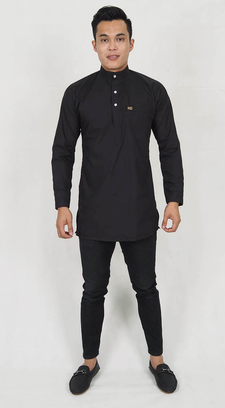 SW5193 Men's Top (Plus Size) Black