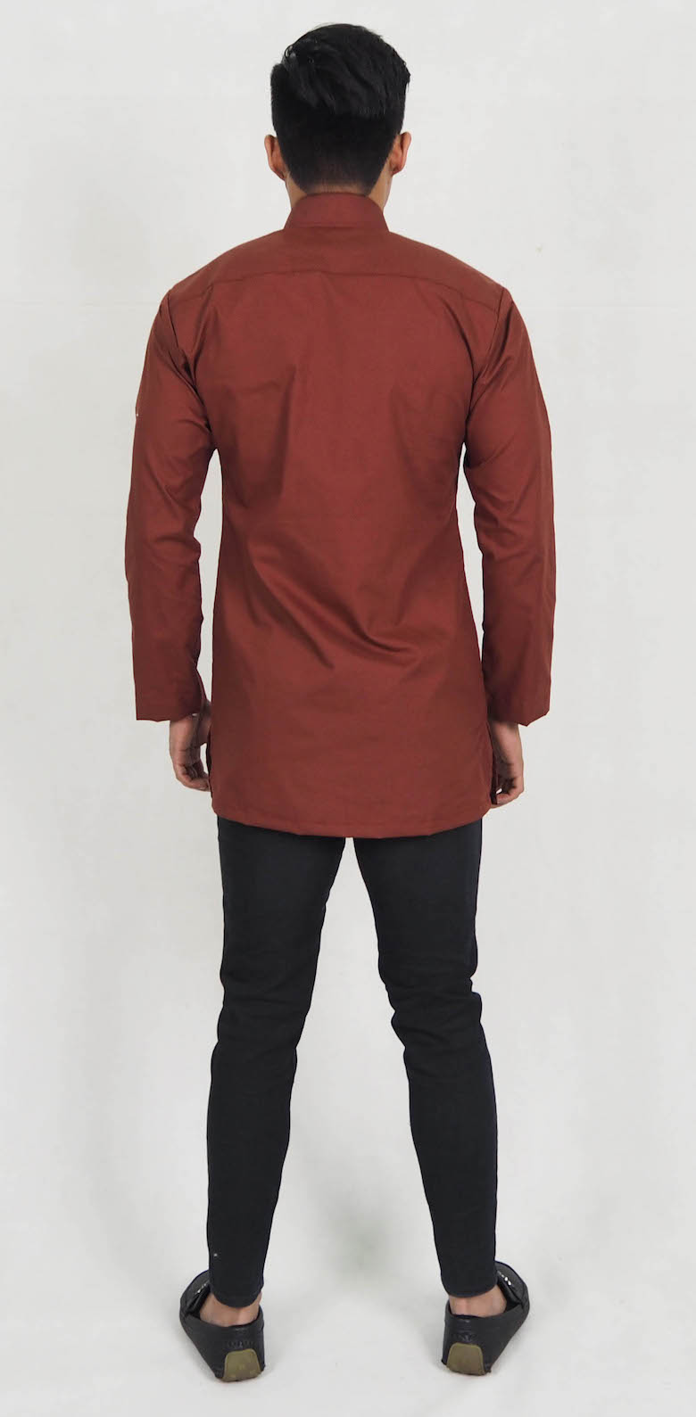 SW5193 Men's Top (Plus Size) Dark Brown