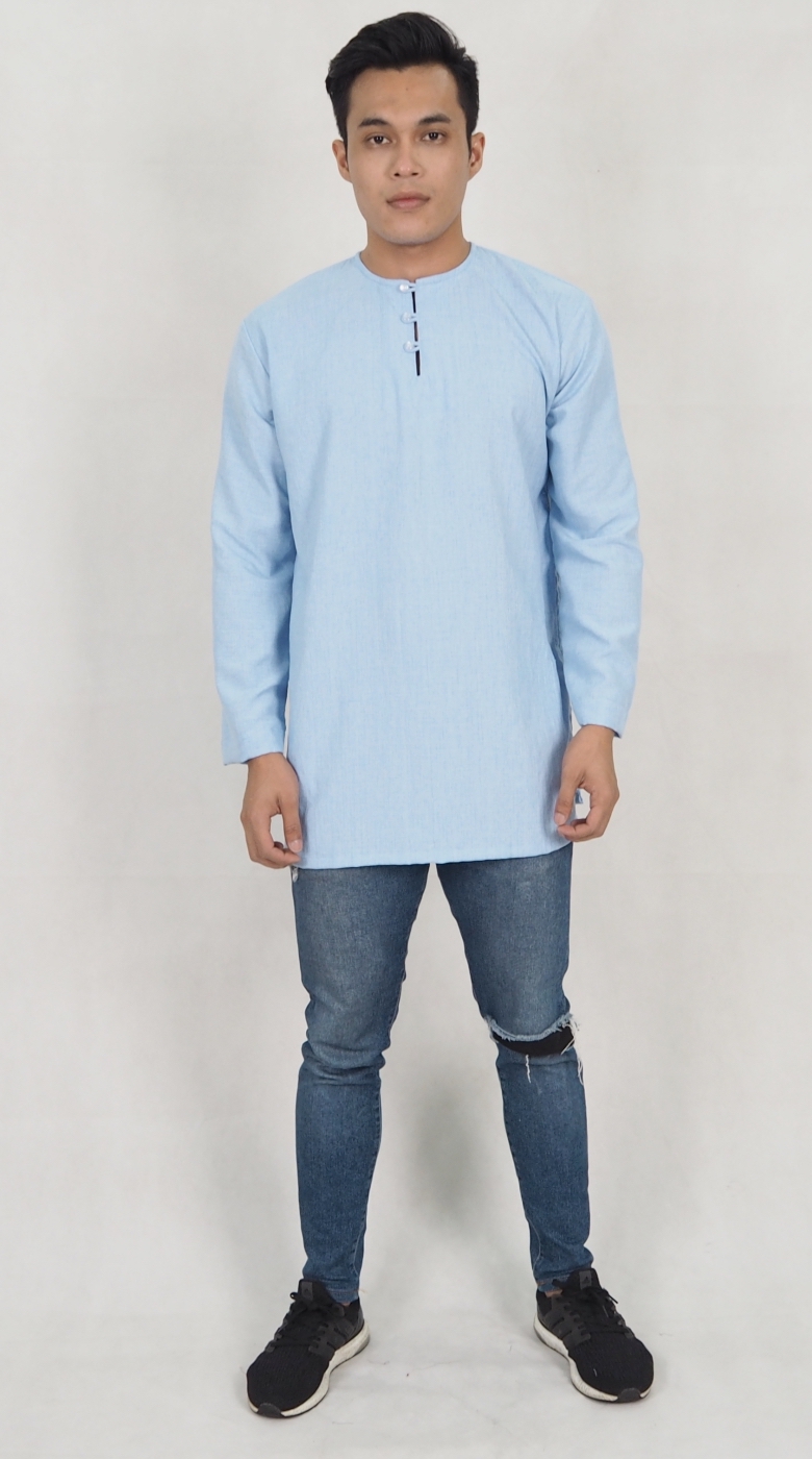 SW5186 Casual Top Blue