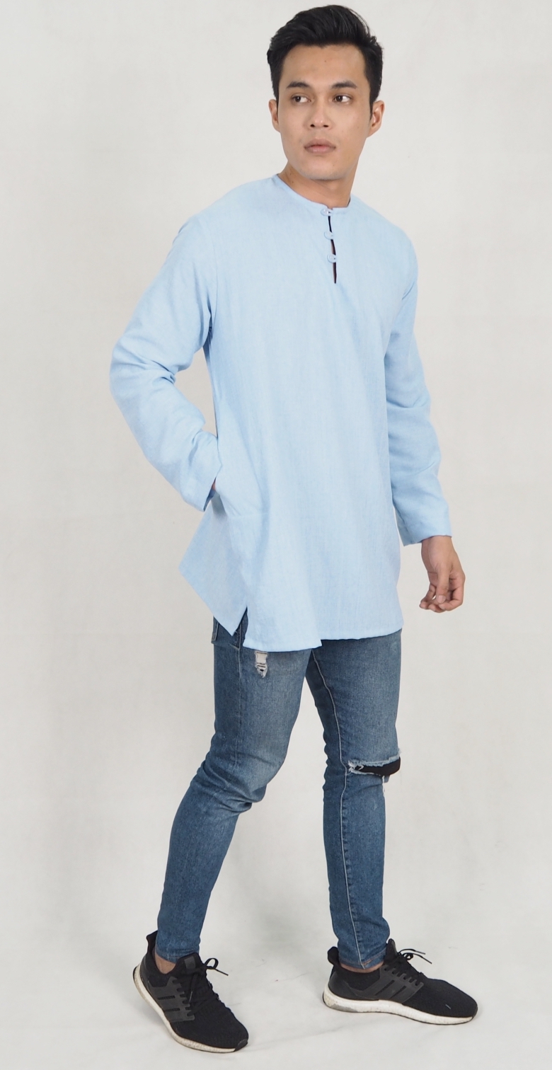 SW5186 Casual Top Blue