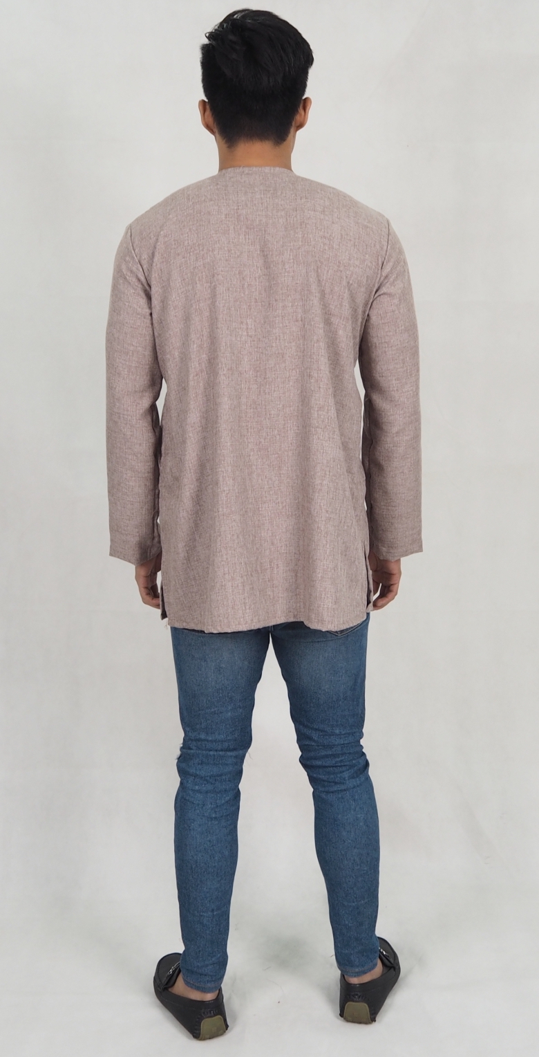 SW5187 Casual Top (Plus Size) Brown