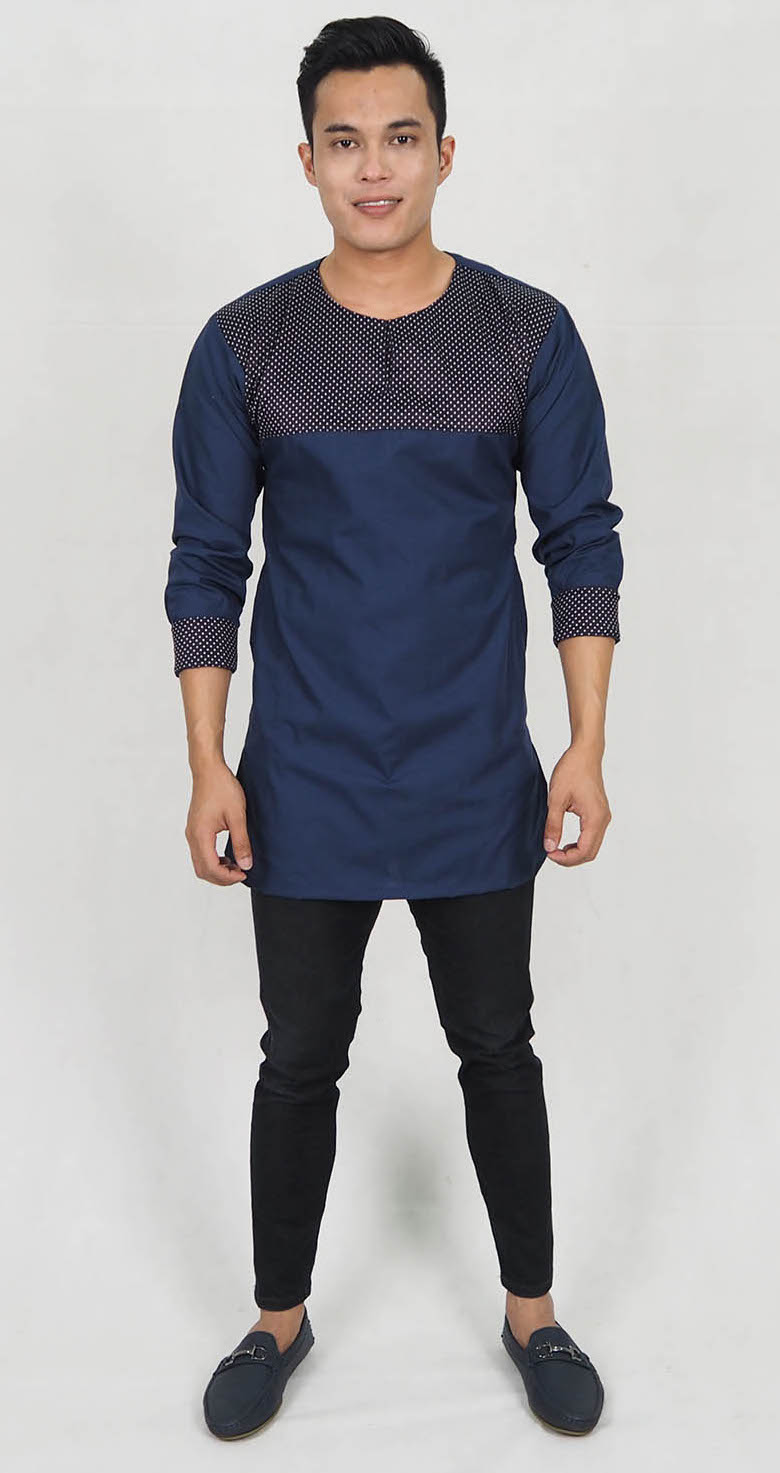 SW5189 Men's Slim Top Navy