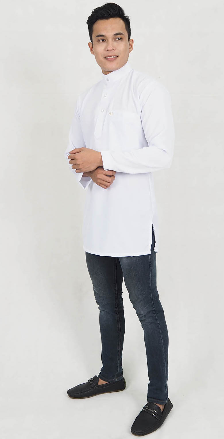 SW5192 Men's Top White