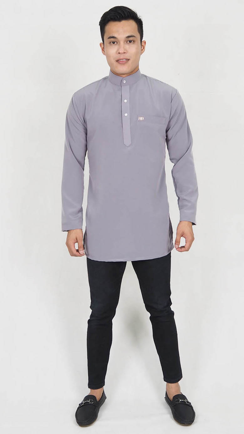 SW5193 Men's Top (Plus Size) Grey