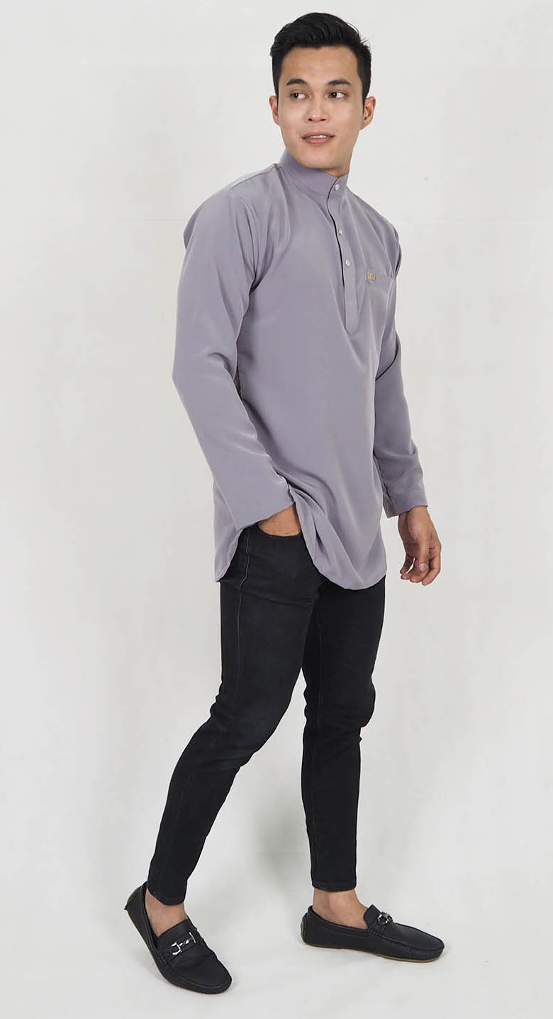 SW5193 Men's Top (Plus Size) Grey