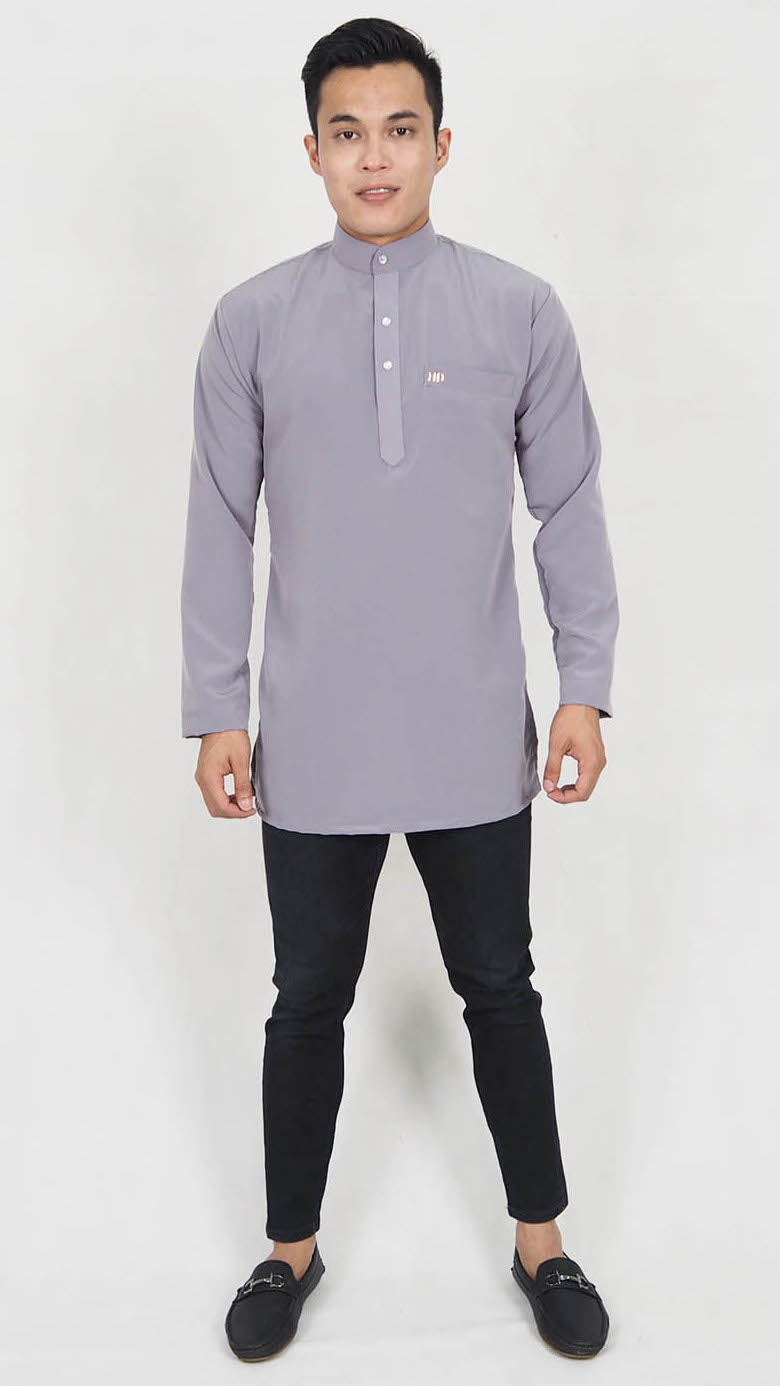 SW5194 Men's Top (Plus Size) Grey