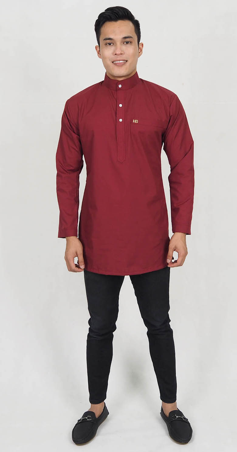 SW5194 Men's Top (Plus Size) Maroon