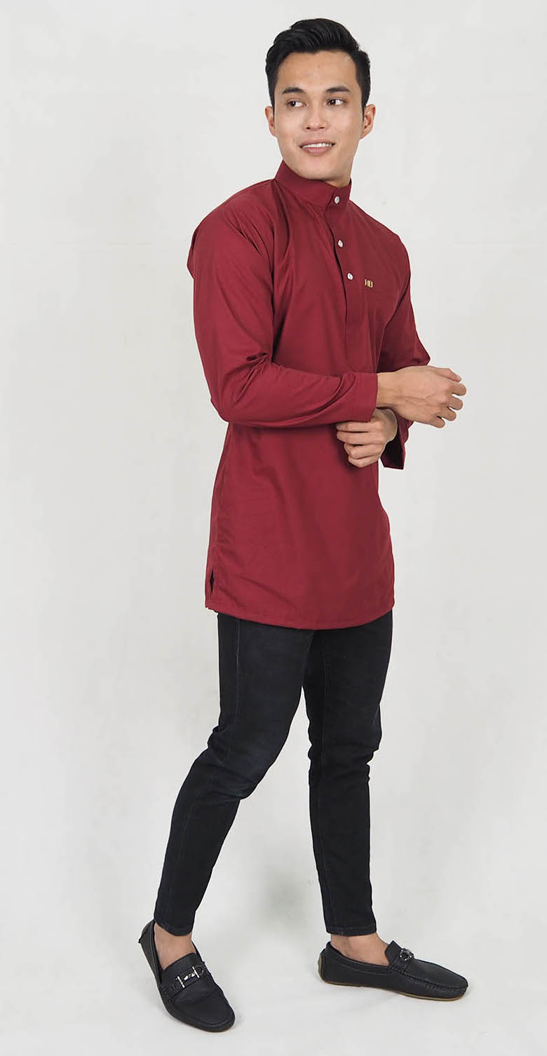 SW5194 Men's Top (Plus Size) Maroon