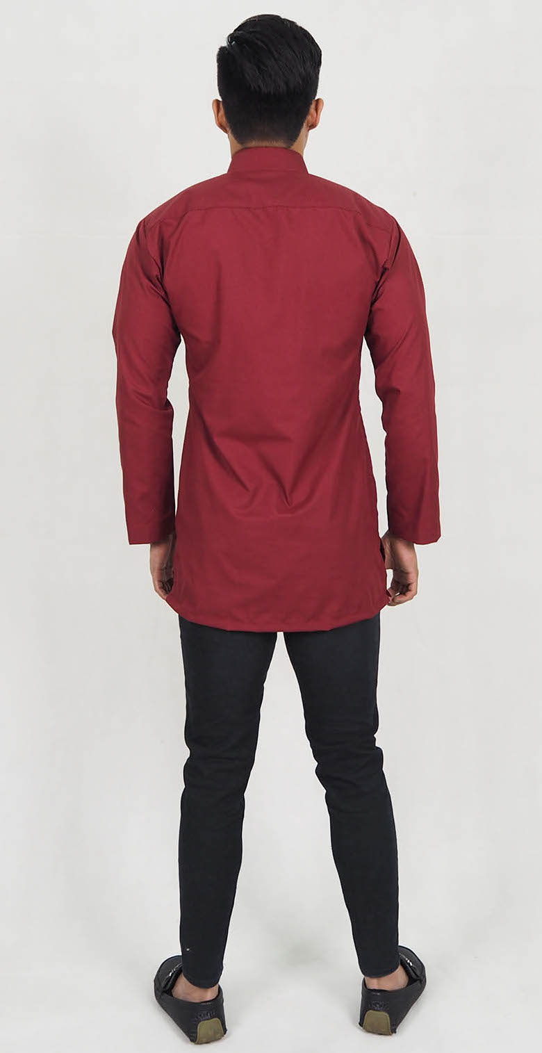 SW5194 Men's Top (Plus Size) Maroon