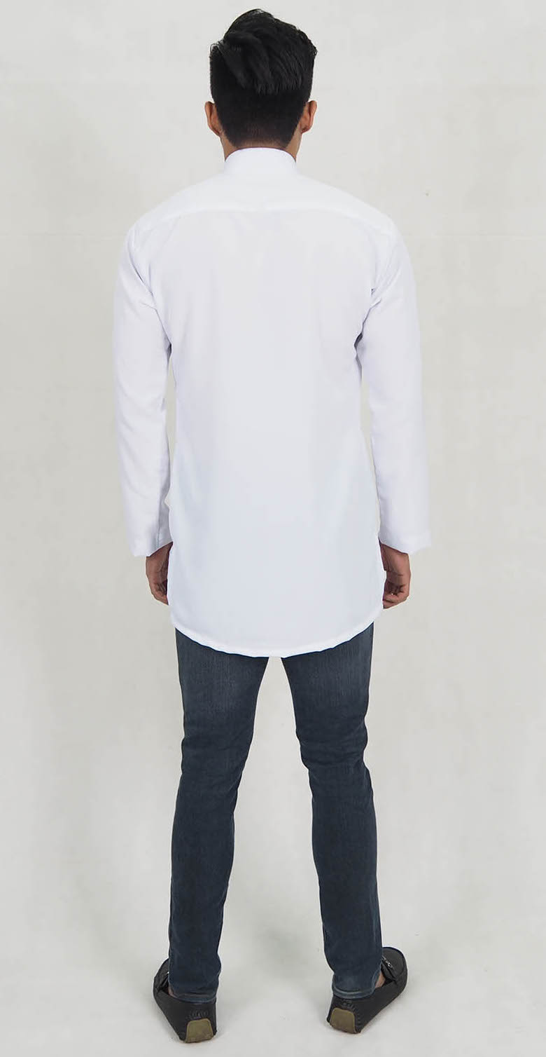 SW5194 Men's Top (Plus Size) White