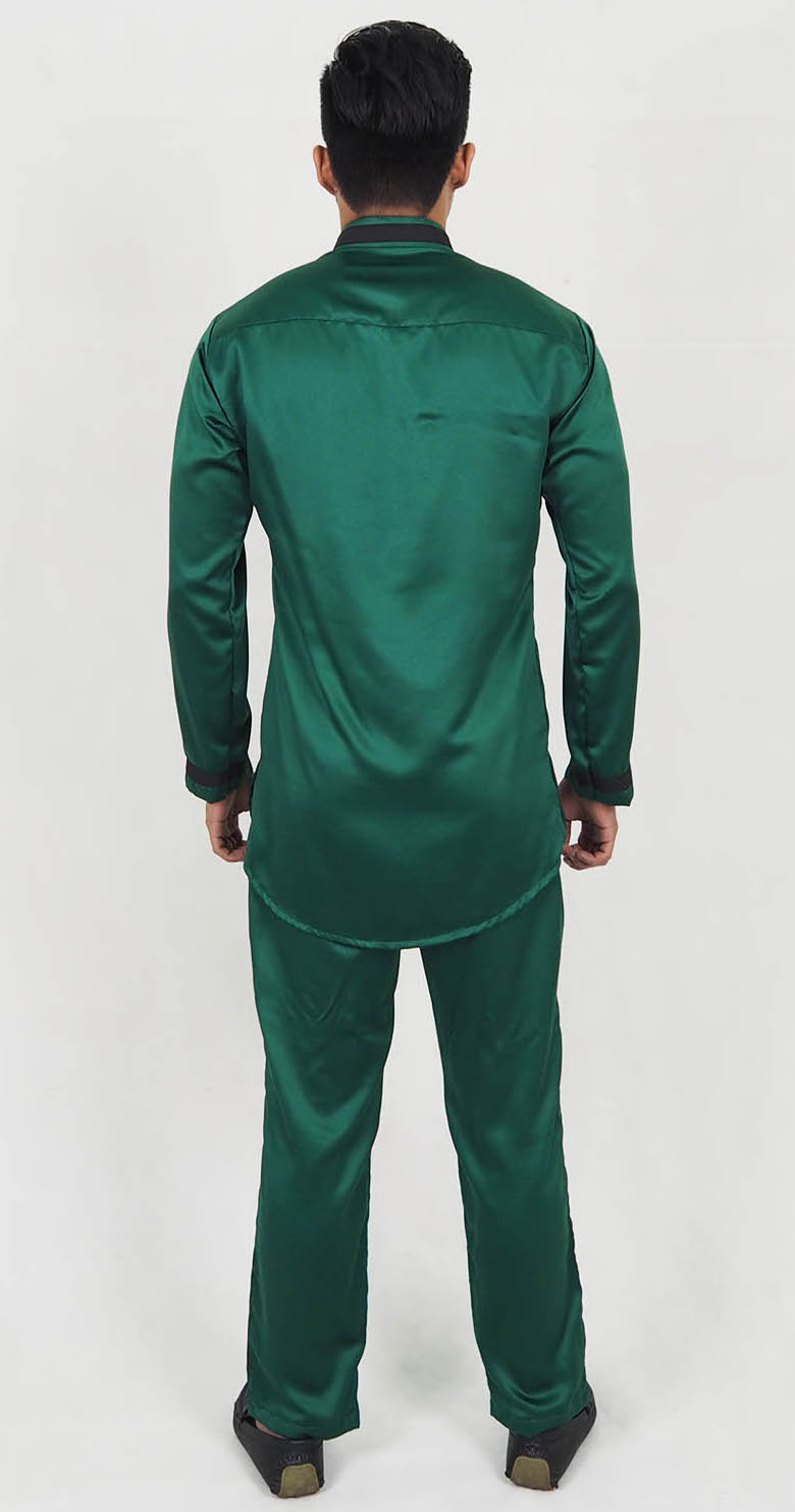 SW5195 Baju Melayu Set Dark Green