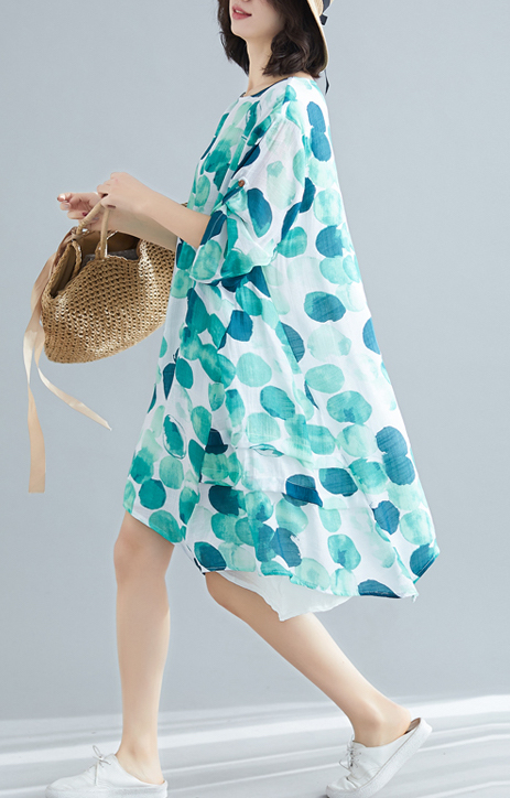 ZL808 Lovely Dress Green