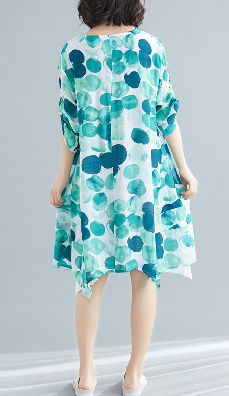 ZL808 Lovely Dress Green