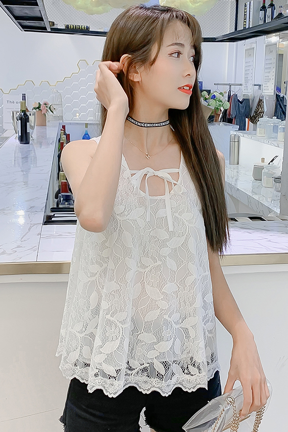ZL828 Casual Top White