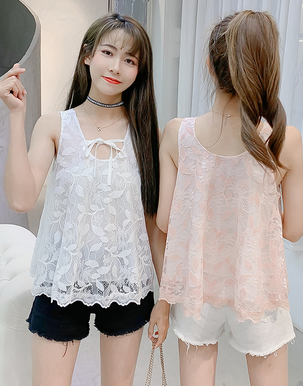 ZL828 Casual Top White