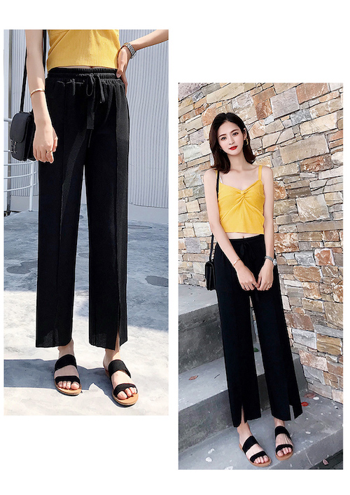 ZL831 Casual Long Pant Black