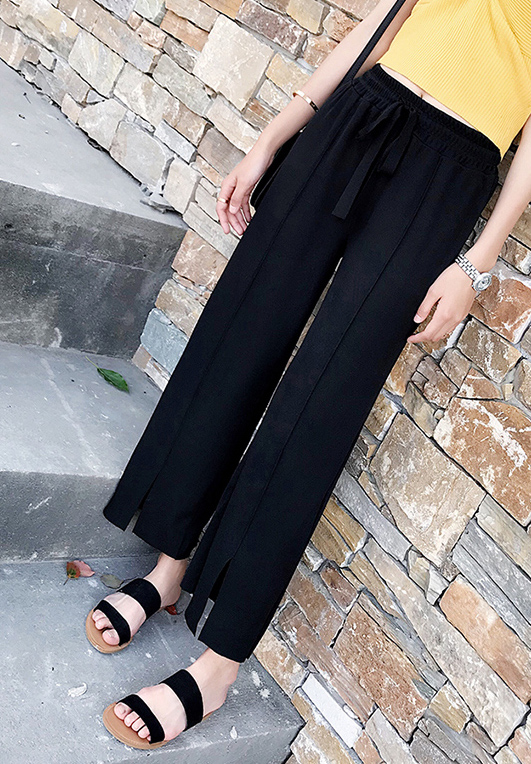 ZL831 Casual Long Pant Black