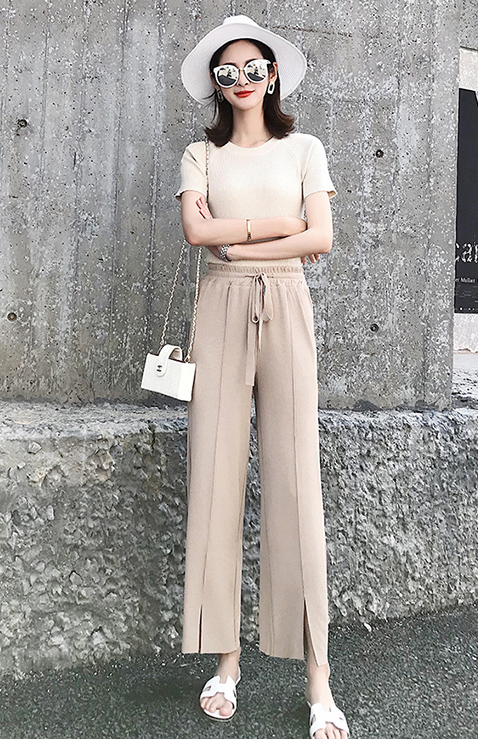 ZL831 Casual Long Pant Khaki
