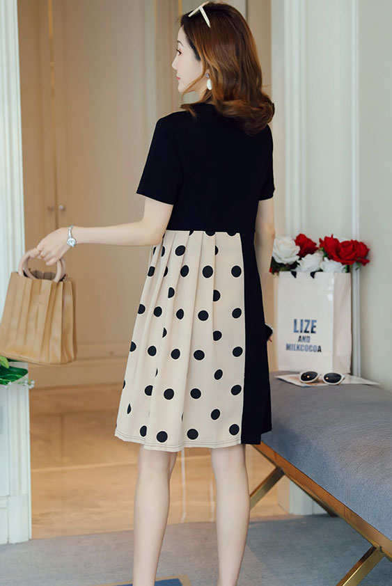 ZL833 Stylish Maternity Dress As Pic