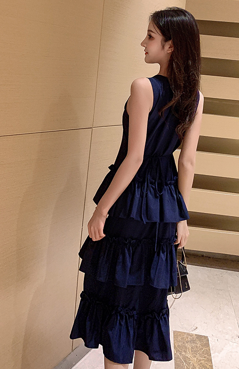 ZL842 Fashion Dress Navy