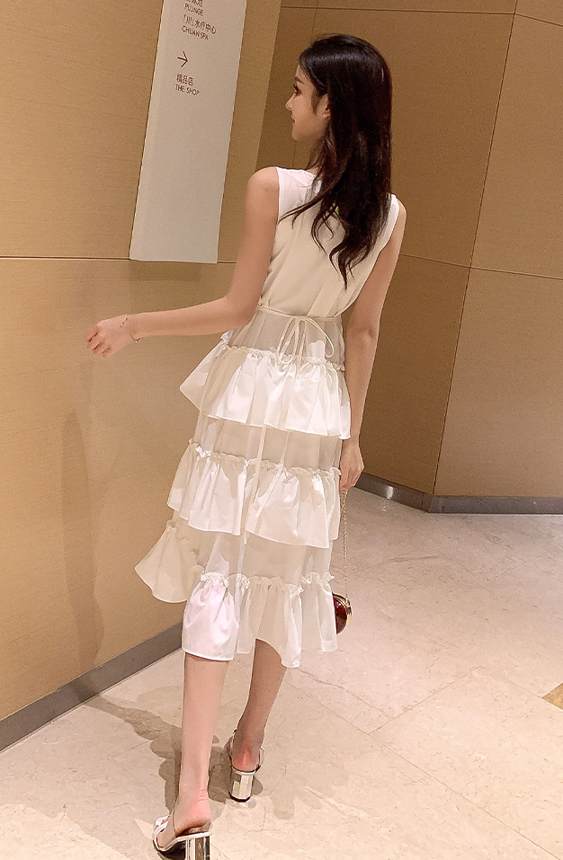 ZL842 Fashion Dress White