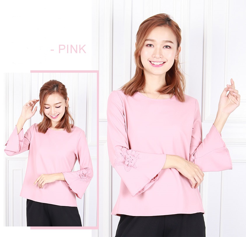 QA-600 BASIC WOMEN'S TOP PINK