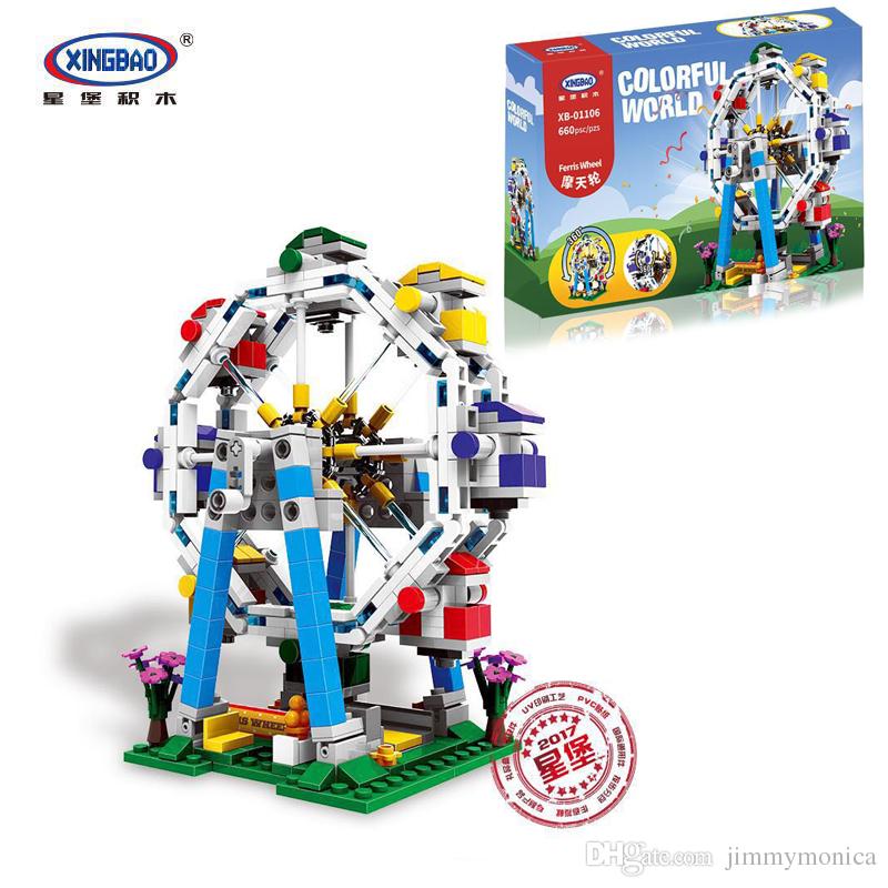 (Ferris Wheel)星堡积木 XINGBAO Assembled Building Blocks Toys
