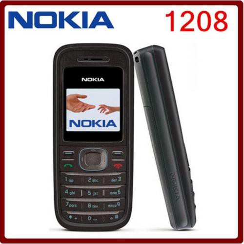 (BLACK)NOKIA 1208 95% NEW RECON REFURBISHED (Ready Stock)