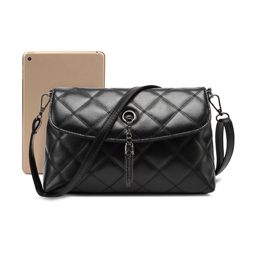 KW80446 WOMEN'S TRENDY BAG BLACK