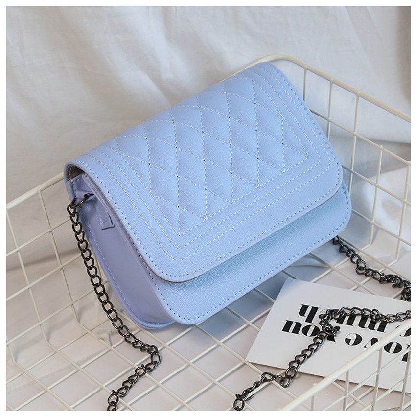 KW80457 WOMEN'S FASHION HANDBAG BLUE