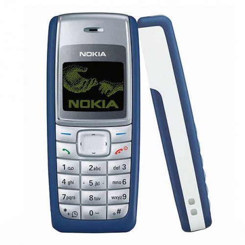 (BLUE)NOKIA 1112 95% NEW RECON REFURBISHED