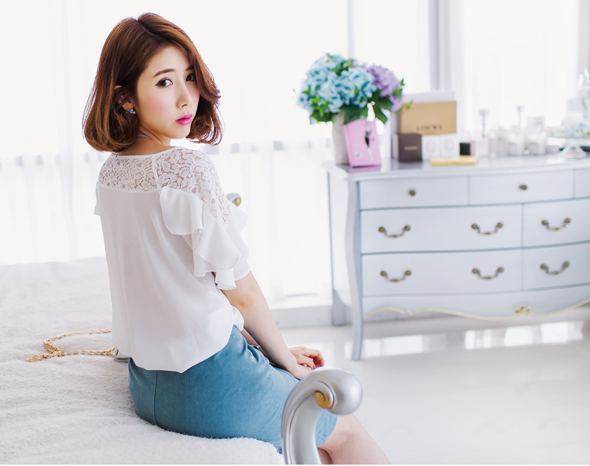 BM71144 Stylish Top White