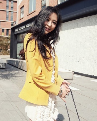 BM71149 Stylish Blazer Mustard