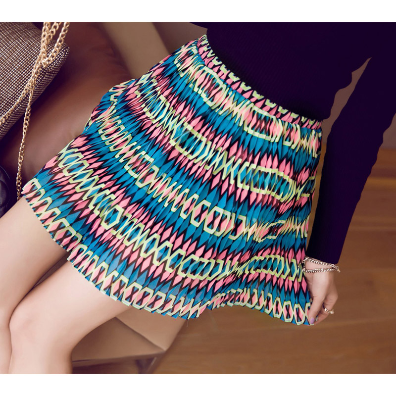 BM71152 WOMEN'S MINI SKIRT AS PICTURE