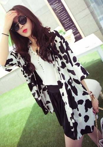 BM71158 STYLISH CARDIGAN AS PICTURE