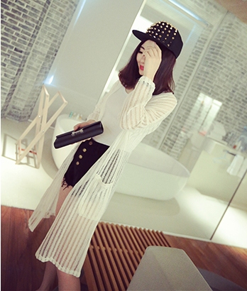BM71160 FASHION CARDIGAN WHITE